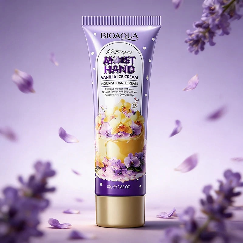 PEACHY CREAMY: hydratante, nourrissante, anti-âge et anti-fissure main