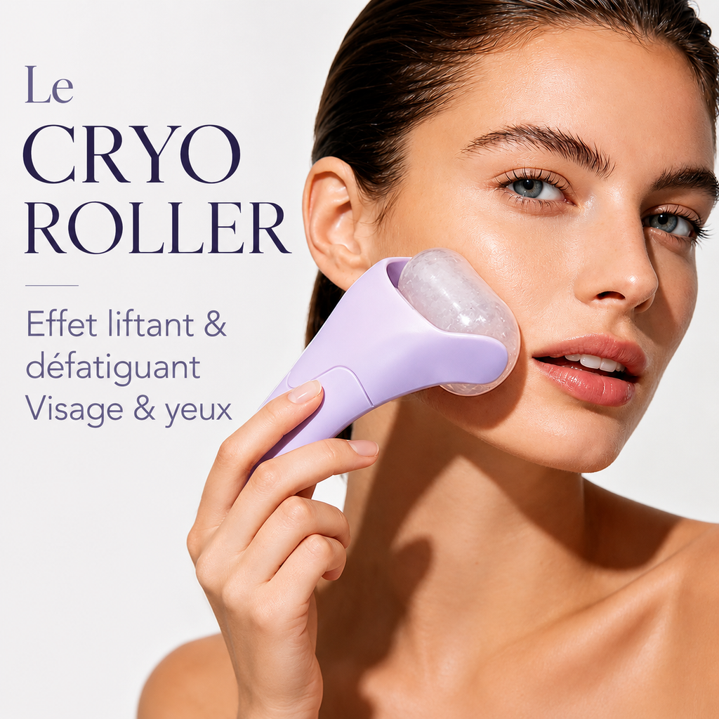 Le Cryo Roller – Effet liftant & regard défatigué