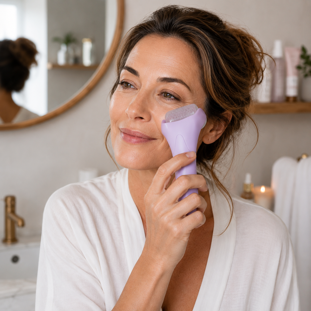 Le Cryo Roller – Effet liftant & regard défatigué