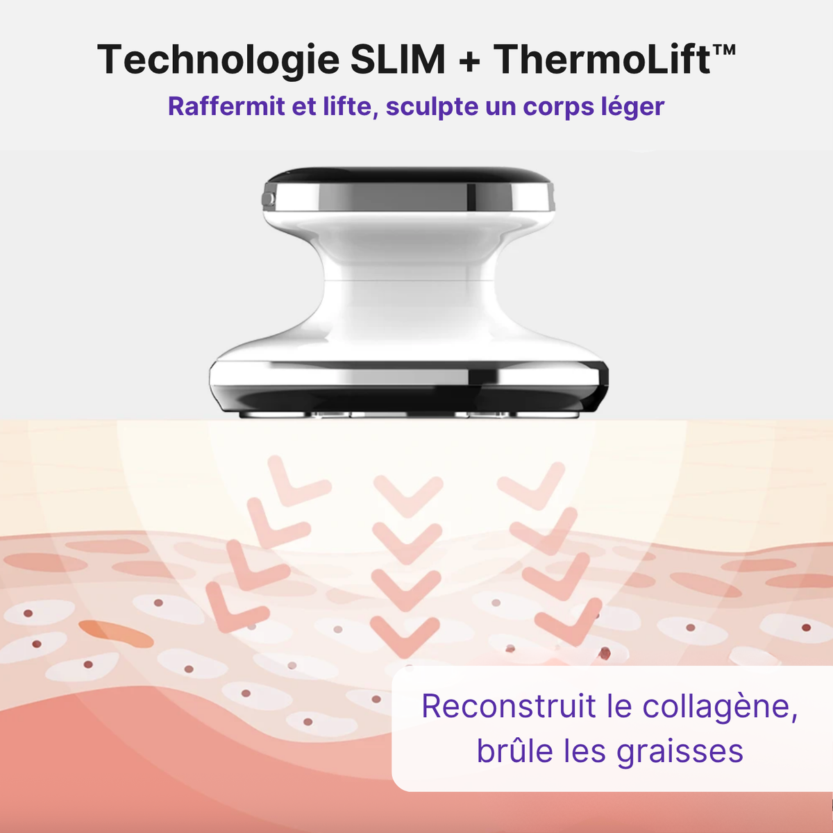 BODY LED Slim Appareil Cellulite & minceur | Cuisses, ventre, bras