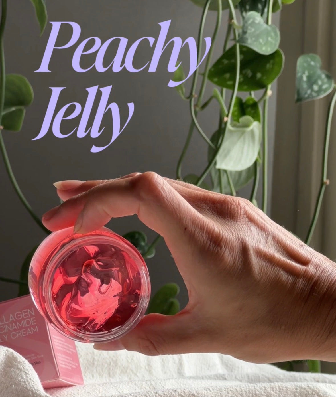 PEACHY JELLY: Gelée collagène Fermeté, pores affinés et anti-rides