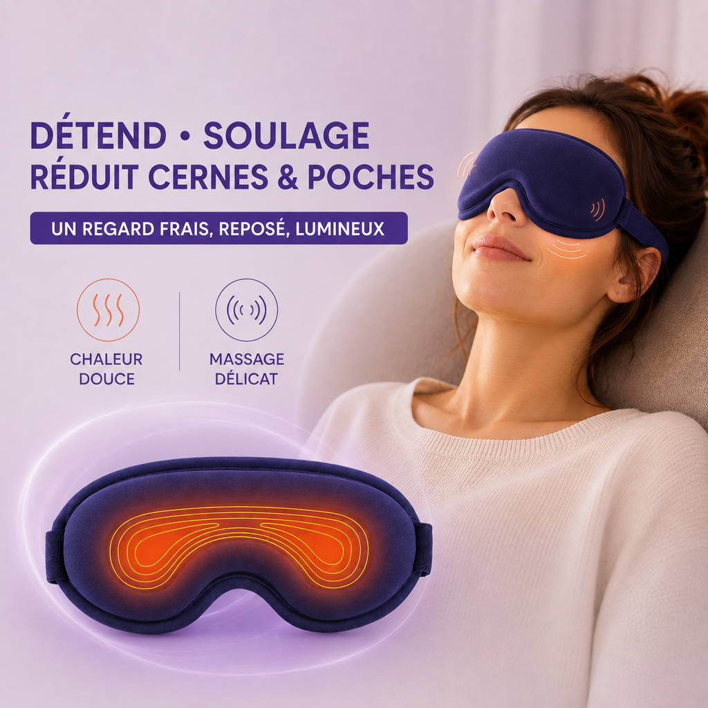 Masque massant Anti-cernes & Anti-poches sous les yeux