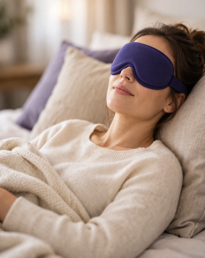 Masque massant Anti-cernes & Anti-poches sous les yeux