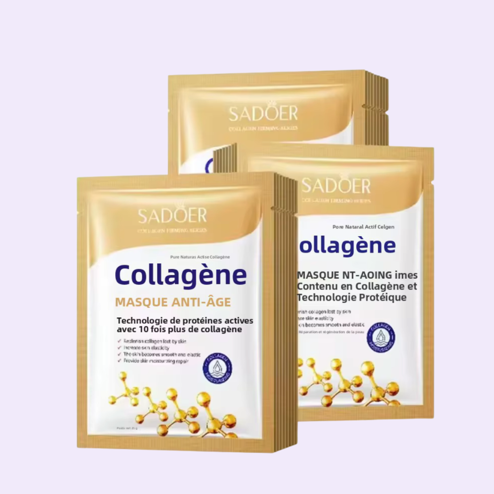 Masque collagène raffermissant, hydratant & soin Anti-âge