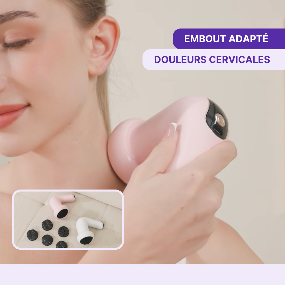 PEACHY BODY SCULPT 5 | Masseur cellulite & minceur | Cuisses, ventre, bras, dos
