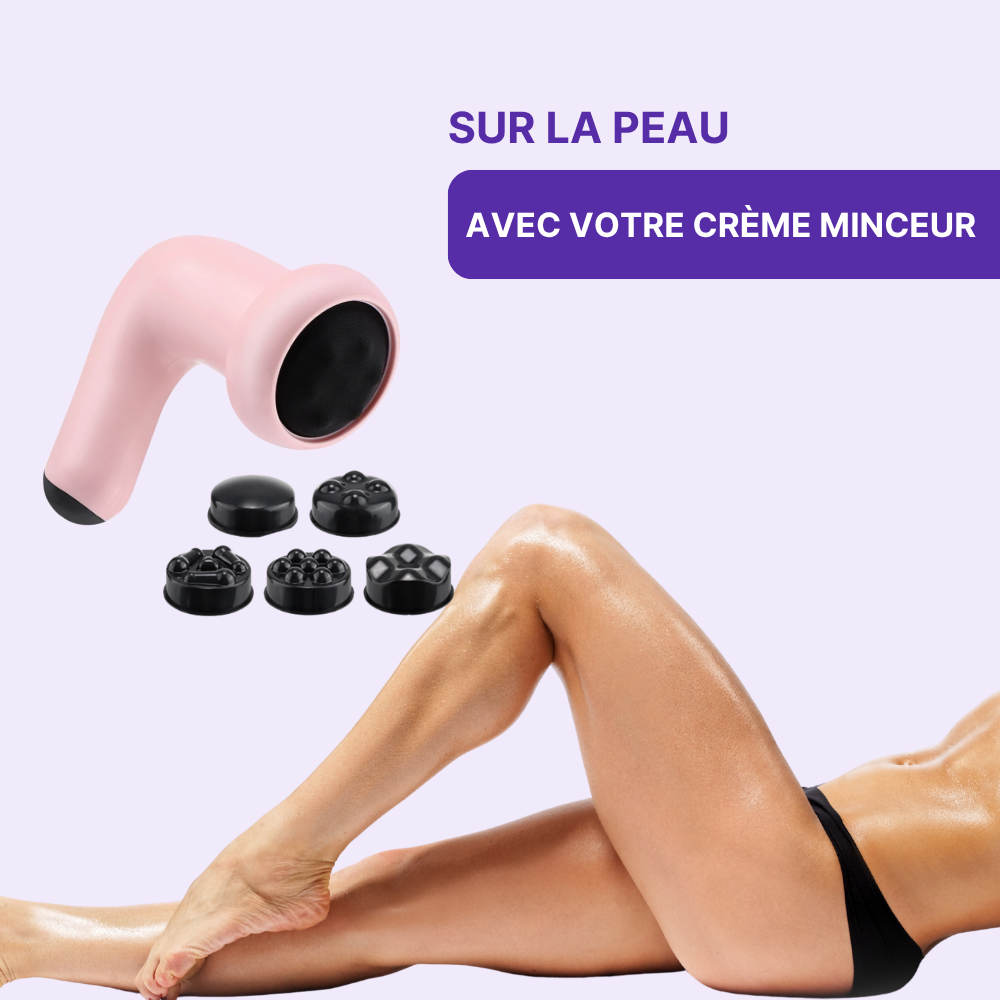 PEACHY BODY SCULPT 5 | Masseur cellulite & minceur | Cuisses, ventre, bras, dos
