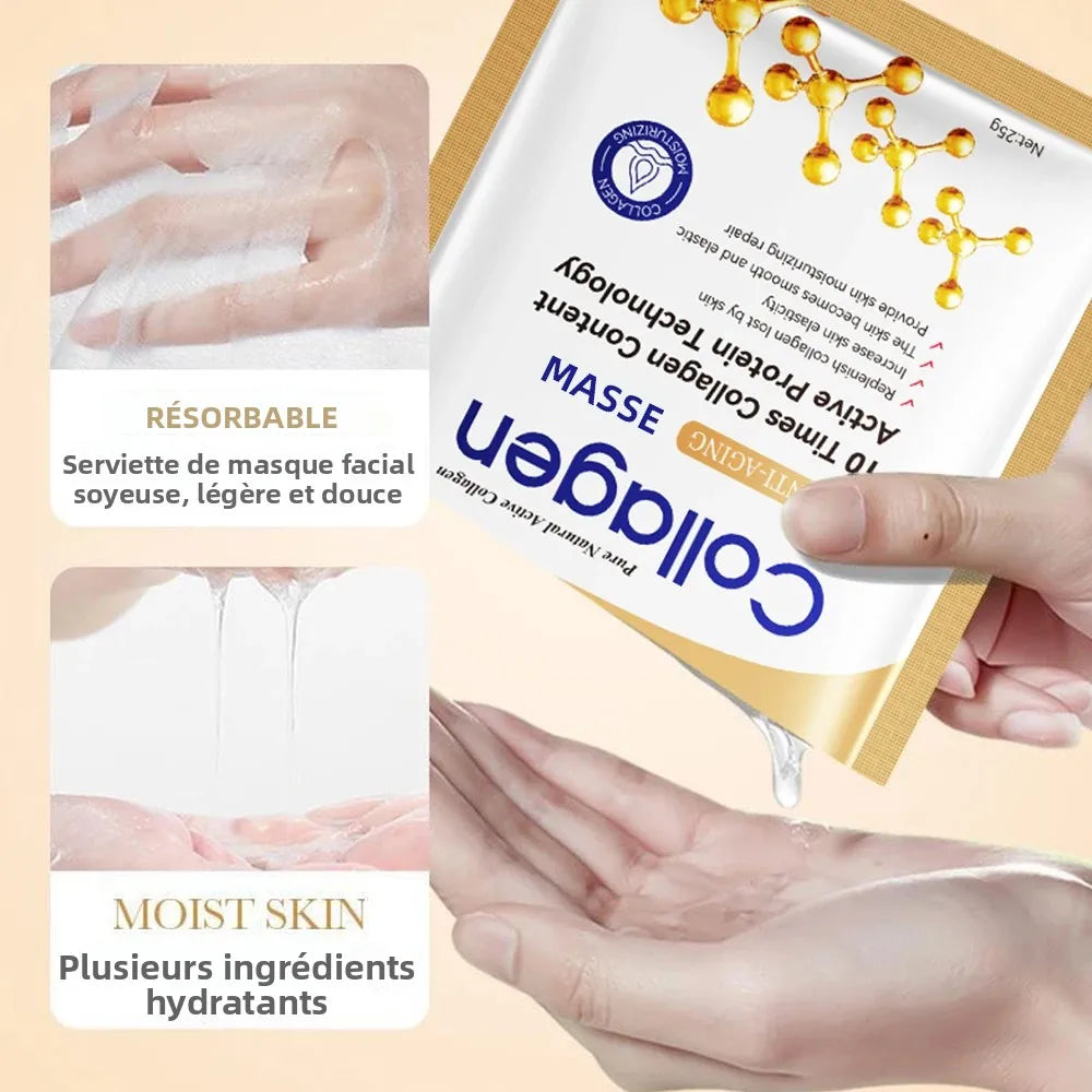 Masque collagène raffermissant, hydratant & soin Anti-âge